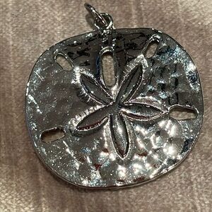Silver Sundial Pendant